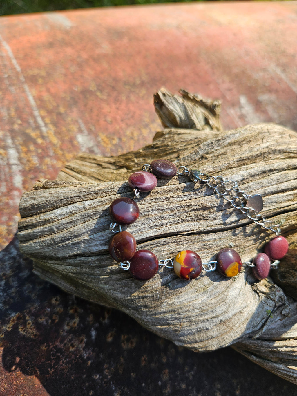 Jasper Gemstone Anklet