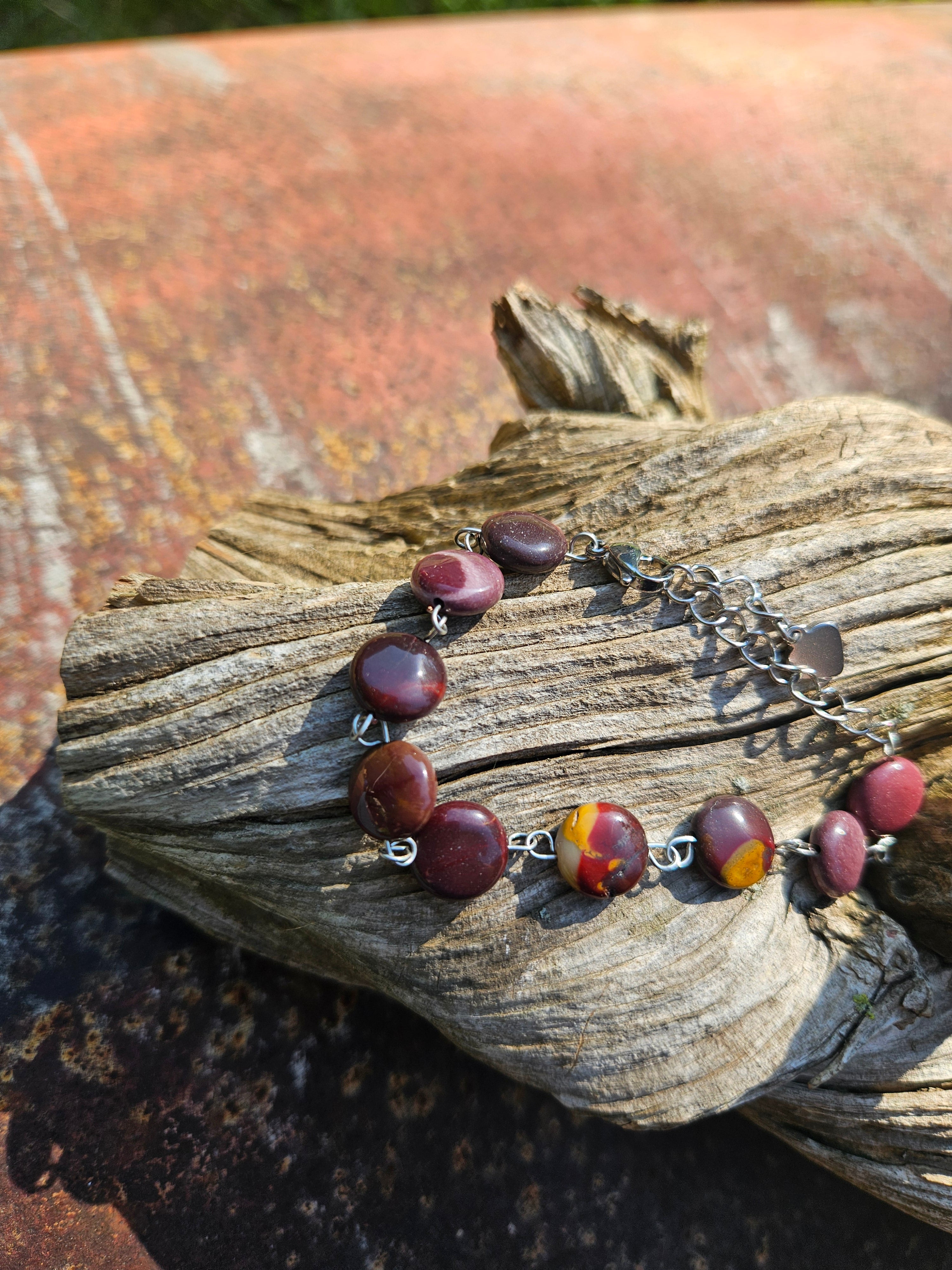 Jasper Gemstone Anklet
