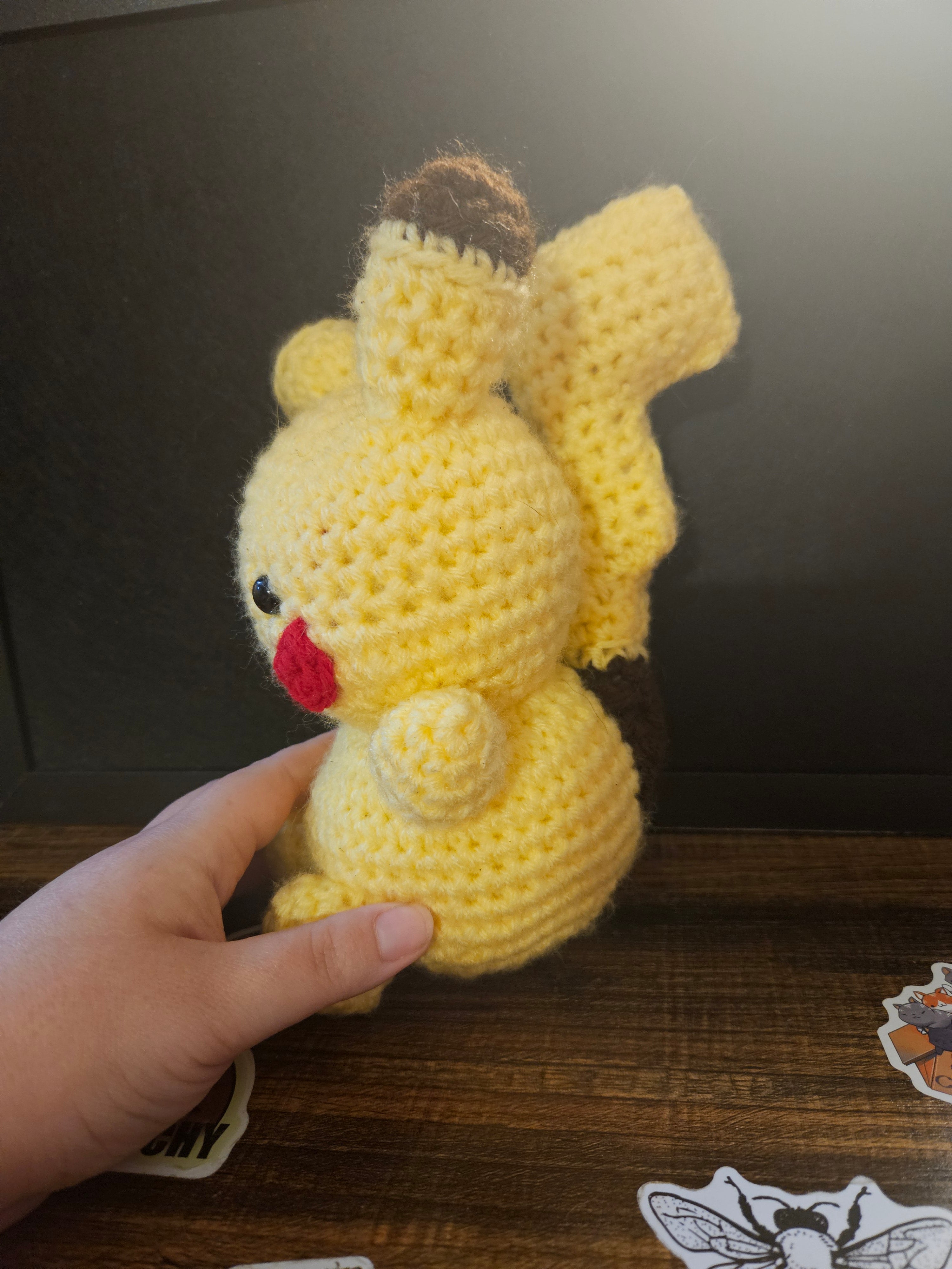 Stuffie inspired by Pikachu 😊😊😍😍