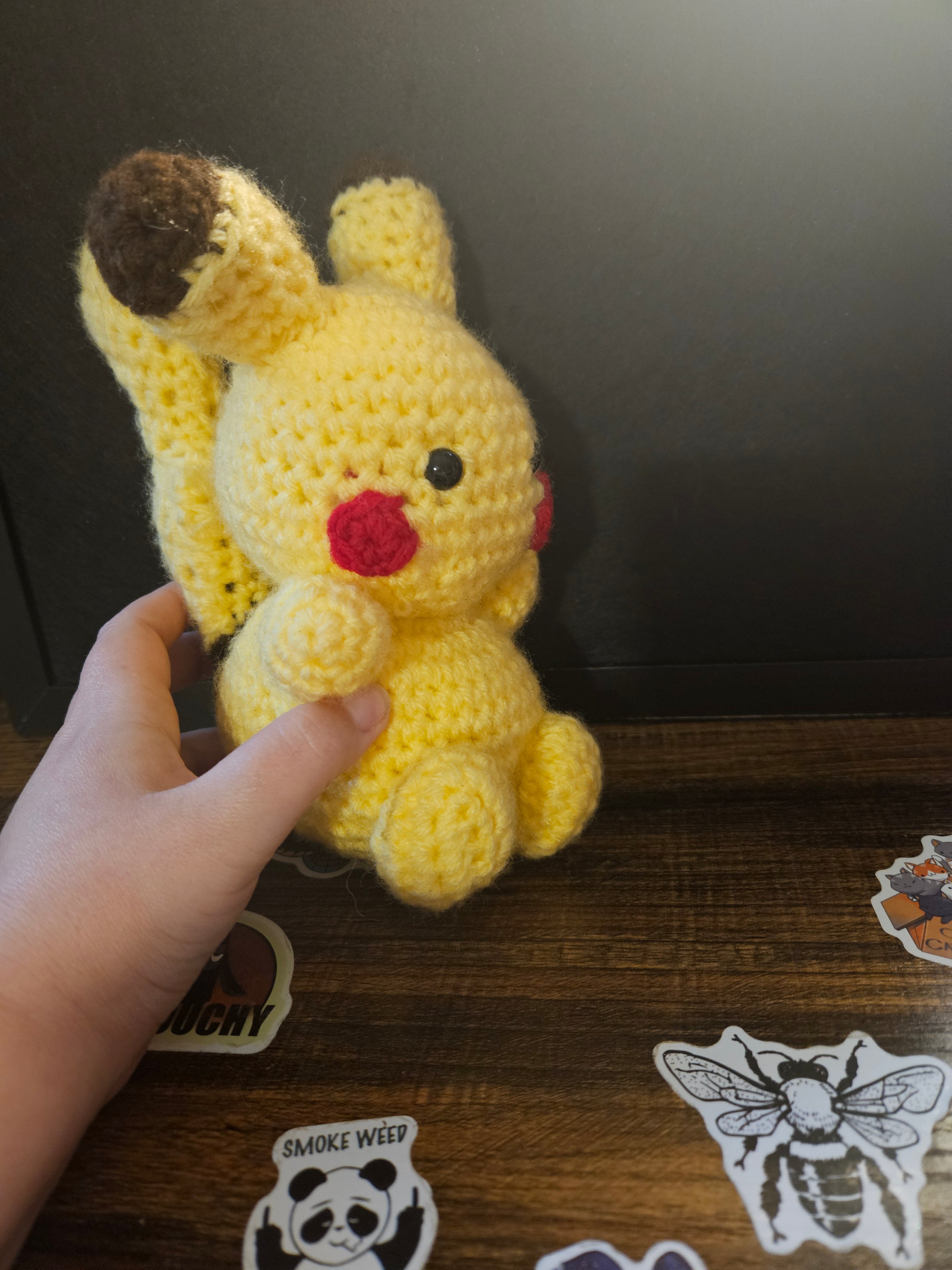 Stuffie inspired by Pikachu 😊😊😍😍
