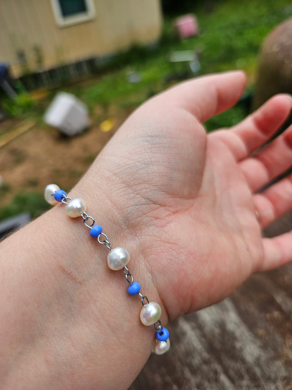 Fresh water pearl bracelets