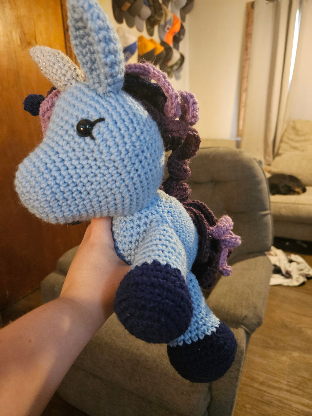 Crochet unicorn
