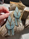 Yellowstone inspired fringe earrings