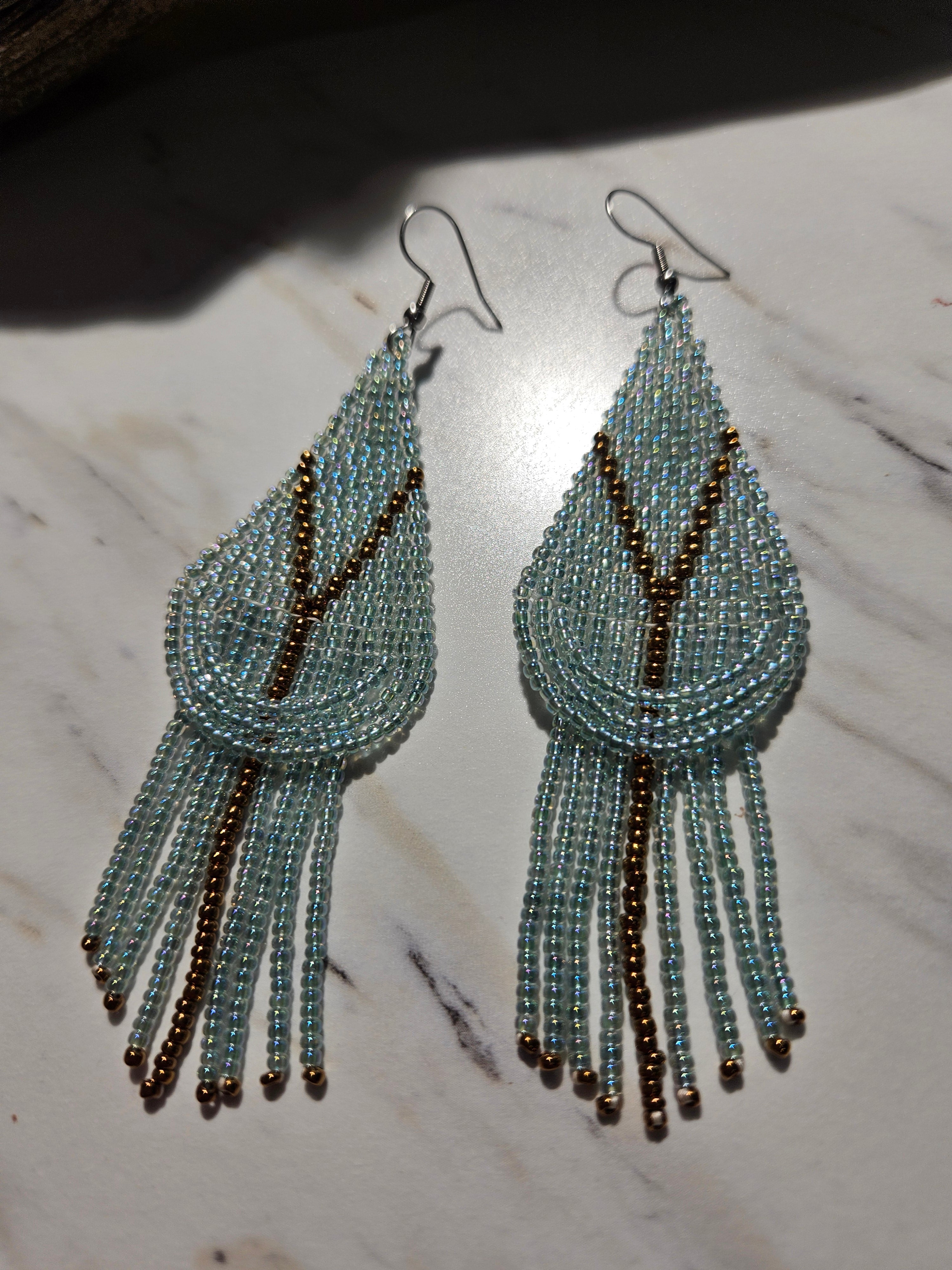 Yellowstone inspired fringe earrings
