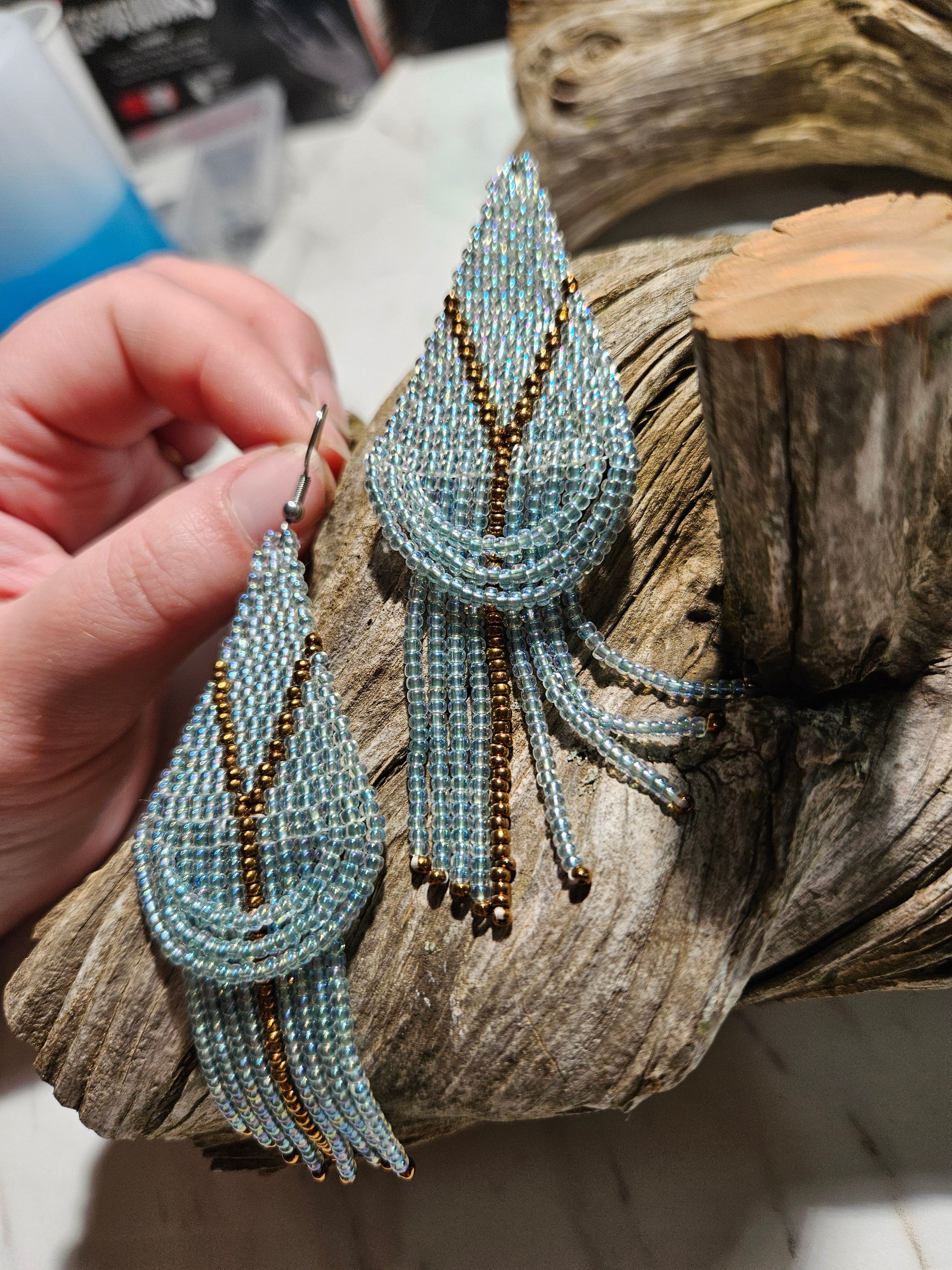 Yellowstone inspired fringe earrings