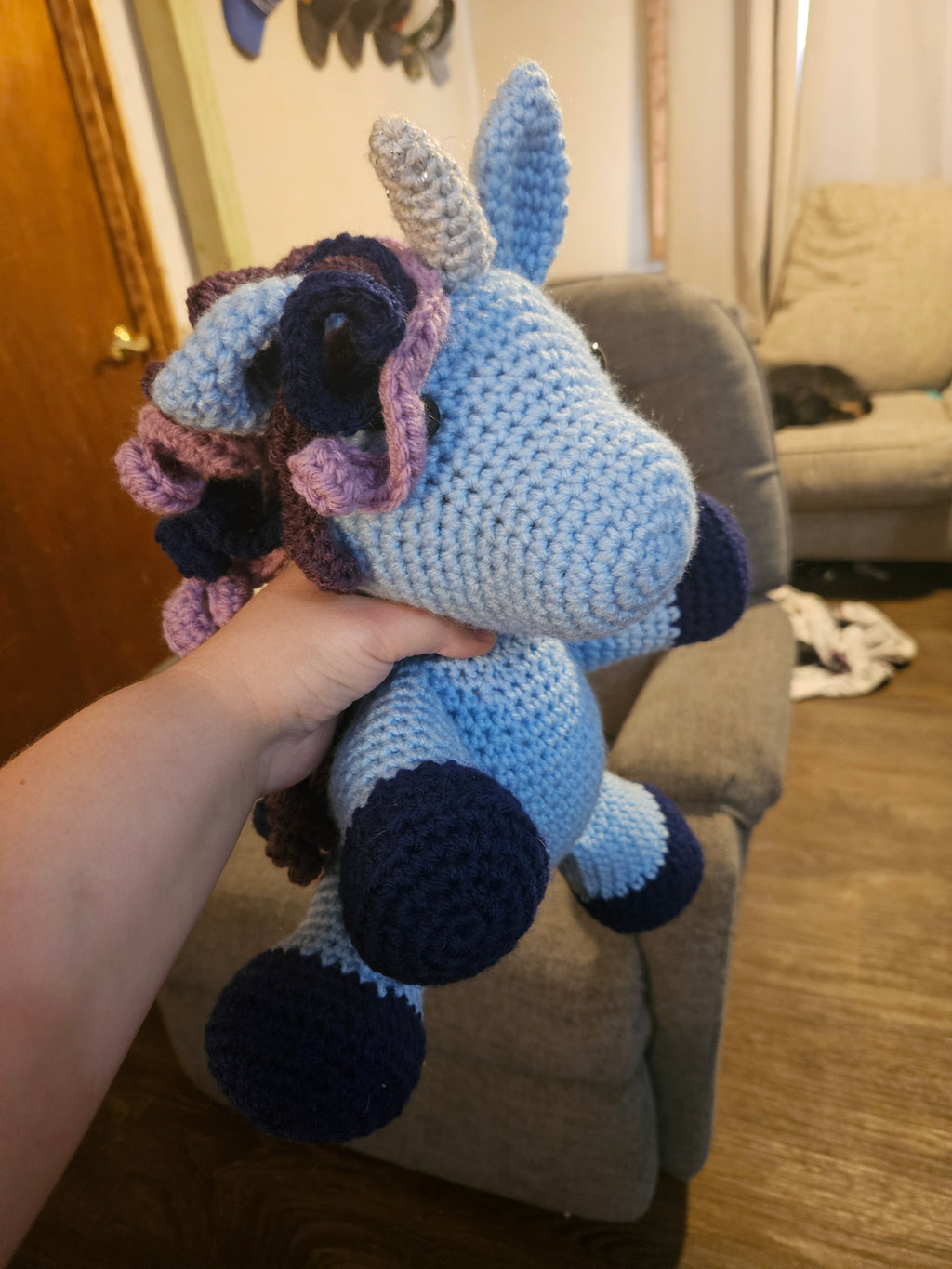 Crochet unicorn