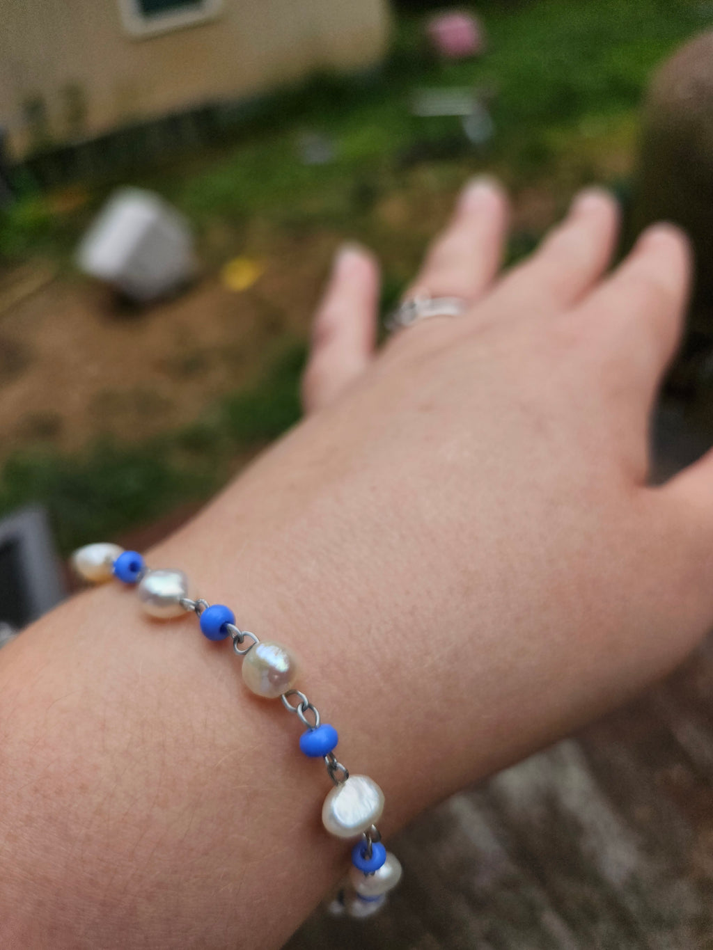 Fresh water pearl bracelets