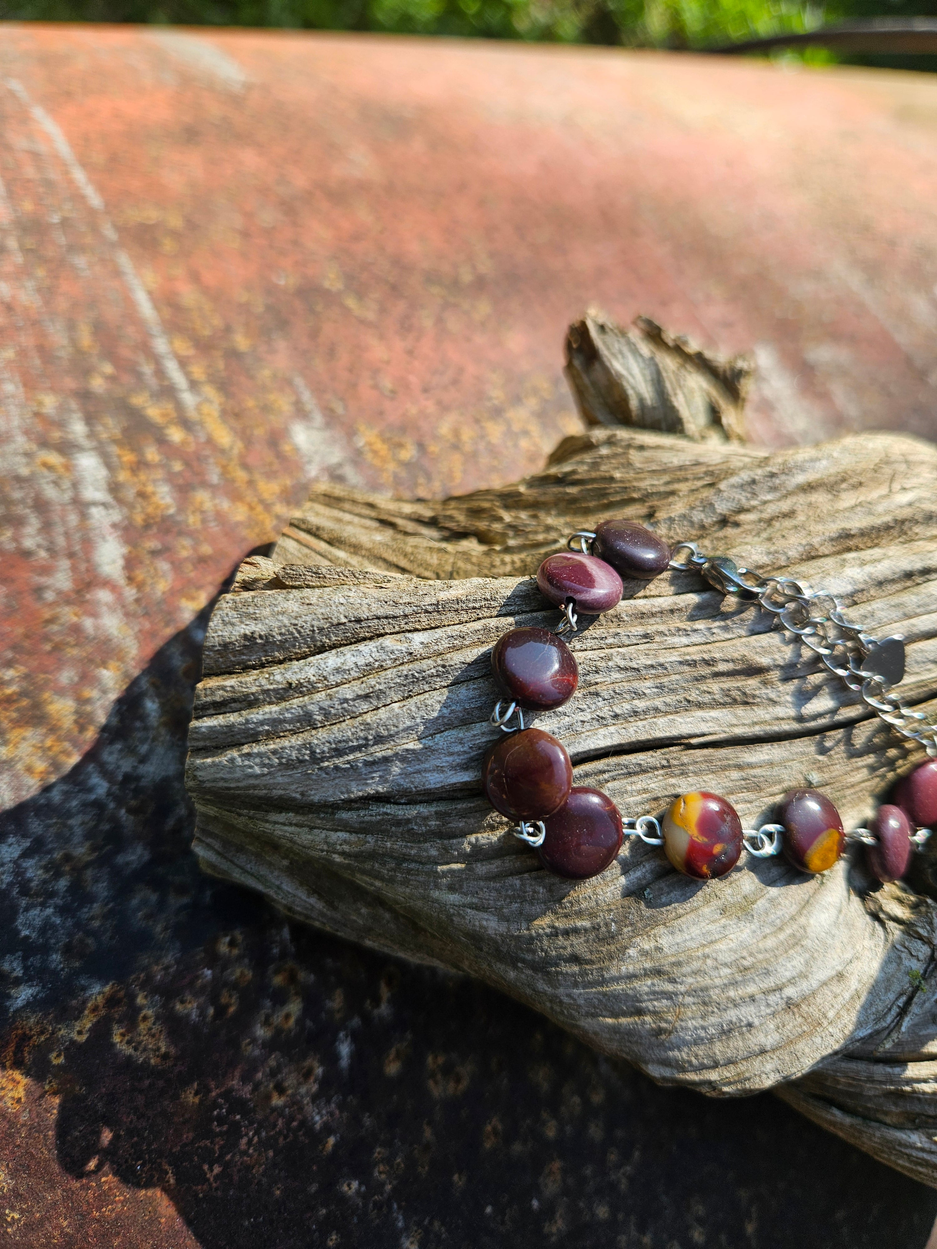Jasper Gemstone Anklet